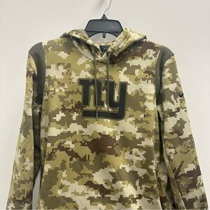 Men’s New York Giants Salute To Service Military Hoodie Size Large